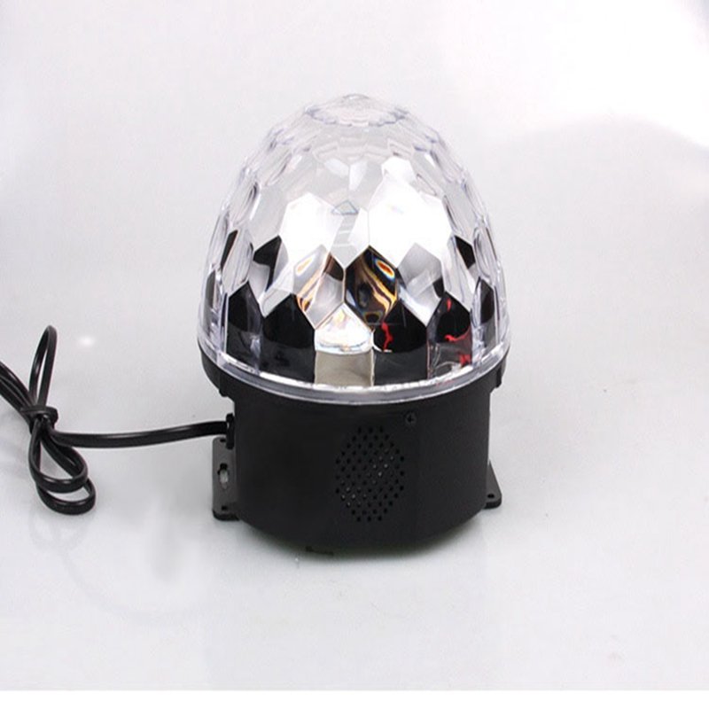 BLUETOOTH MP3 Crystal Magic Rotating Ball Remote control 6 colors RGB disco balls lights for parties/LED Stage Lights for Wedding Show Club Pub Christmas
