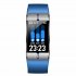 BM08 Smart Bracelet Sports Heart Rate Blood Pressure Sleeping Quality Monitoring Notification Push Watch blue