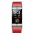 BM08 Smart Bracelet Sports Heart Rate Blood Pressure Sleeping Quality Monitoring Notification Push Watch Pink