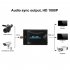 BNC to HDMI Converter 1080P 720P Video Display Adapter Monitor black