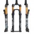 BOLANY MTB Front Fork 27 5 29inch Suspension Fork Lock Straight Tapered Magnesium Alloy Thru Axle Bicycle Accesorios 29 inches as shown
