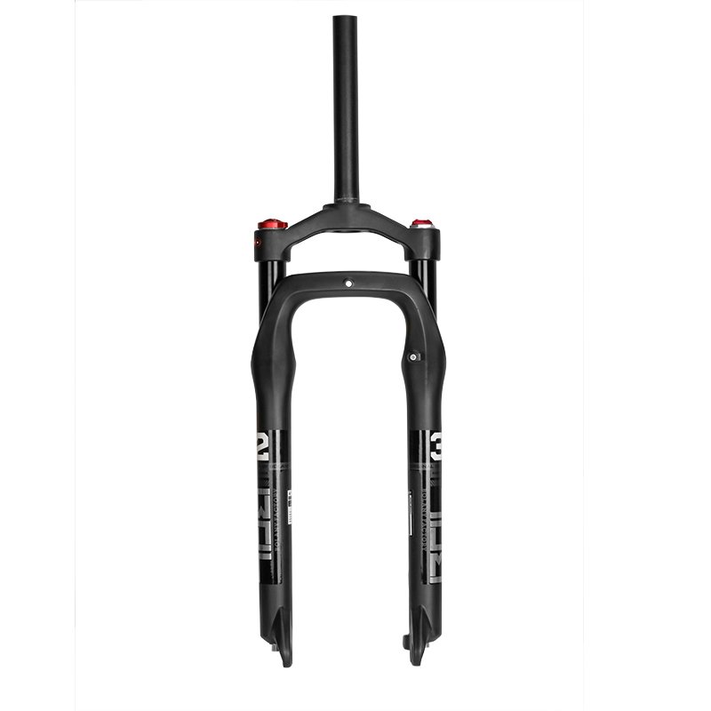 BOLANY Snow Bike Front Fork For A Bicycle 26inch Aluminum Alloy Air Gas Fat Fork Bike For 4.0