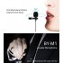 BOYA BY M1 3 5mm Audio Video Record Lavalier Lapel Microphone Clip On Mic for iPhone Android Mac DSL black