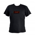 Medium LED Time and Message T-shirt