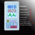 BR 6 Geiger Counter Nuclear Radiation Detector Personal Dosimeter X ray Beta Gamma Detector Lcd Radioactivity Tester White