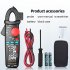 BSIDE ACM92 Clamp Meter AC DC Current Voltage Frequency Resistance Check Multimeter