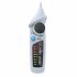 BSIDE AVD06 Dual Mode Non contact Voltage Detector AC 12 1000V Auto Manual NCV Tester Live Wire Check Sensitivity Adjustable gray
