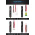 BSIDE Non contact Voltage Detector Tester Multimeter Display Smart Live wire Test pencil DC AC Voltmeter Black
