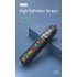 BSIDE Non contact Voltage Detector Tester Multimeter Display Smart Live wire Test pencil DC AC Voltmeter Black
