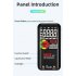 BSIDE S20 Emf Digital Multimeter Radiation Detector 9999 AC DC Voltmeter Test Ohmmeter Black