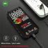 BSIDE S20 Emf Digital Multimeter Radiation Detector 9999 AC DC Voltmeter Test Ohmmeter Black