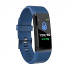 BT <span style='color:#F7840C'>Smart</span> Watch <span style='color:#F7840C'>Wristband</span> Bracelet Pedometer Sport Fitness Tracker blue