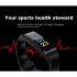 BT Smart Watch Wristband Bracelet Pedometer Sport Fitness Tracker black
