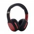 BT5 0 Headset Head mounted Sports Foldable Multicolor Wireless Headset Phone Headset red