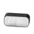 BT501 Portable Buletooth Speaker with Alarm Clock 5 0 Stereo Sound Speaker Digital Alarm Clock Pink