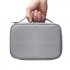 BUBM Portable Electronic Accessories Travel Case Organizer Carry Bag for Cables USB Flash Drive  Single layer mesh bag   grey