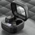 BY18 Tws Wireless Bluetooth Headphone Touch Control Noise Reduction Digital Display In ear Sports Headset black