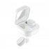 BY18 Tws Wireless Bluetooth Headphone Touch Control Noise Reduction Digital Display In ear Sports Headset white