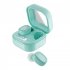 BY18 Tws Wireless Bluetooth Headphone Touch Control Noise Reduction Digital Display In ear Sports Headset white