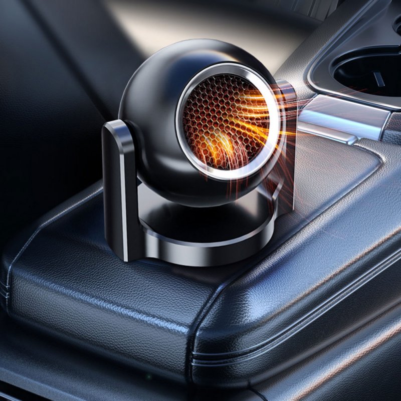 12V 120W Dashboard Heater For Car Fast Heating Heater Defroster 360-Degree Rotation Defroster Demister For 12V Vehicle 