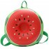 Baby Backpack Nylon Pvc Waterproof Cartoon Fruit Shape Cute Snack Bag orange