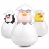 Baby  Bath  Toy Raining Cloud Cartoon Floating Water Spray Egg Bathroom Bathing Game For Kids Little Penguin Egg