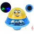 Baby Bath Toys For Boys Girls Electric Induction Water Spray Toddlers Bathtub Bathtime Toys Birthday Gifts Red Water Ball   Electric Base