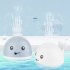 Baby Bath Toys For Boys Girls Electric Induction Water Spray Toddlers Bathtub Bathtime Toys Birthday Gifts white squirting dolphin