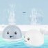 Baby Bath Toys For Boys Girls Electric Induction Water Spray Toddlers Bathtub Bathtime Toys Birthday Gifts Grey Dolphin   Electric Base