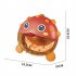Baby Bath Toys Puffer Music Bubble Machine Electric Automatic Bubble Spitting Water Spray Toy red