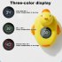 Baby Bath Tub Water Thermometer Digital Water Baby Bath Temperature Meter Floating Duck Toy Water Temperature Thermometer Safety Infant Toddler Bathtub Pool yel
