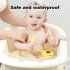 Baby Bath Tub Water Thermometer Digital Water Baby Bath Temperature Meter Floating Duck Toy Water Temperature Thermometer Safety Infant Toddler Bathtub Pool yel