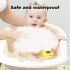 Baby Bath Tub Water Thermometer Digital Water Baby Bath Temperature Meter Floating Duck Toy Water Temperature Thermometer Safety Infant Toddler Bathtub Pool yel