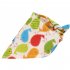 Baby Bibs Twill Cotton Triangle Lace up Drooling Soothe Towel Cartoon Printing Bibs For 0 1 Years Old Boys Girls red strawberry 40 x 40 x 58cm