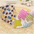 Baby Bibs Twill Cotton Triangle Lace up Drooling Soothe Towel Cartoon Printing Bibs For 0 1 Years Old Boys Girls red strawberry 40 x 40 x 58cm