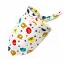 Baby Bibs Twill Cotton Triangle Lace up Drooling Soothe Towel Cartoon Printing Bibs For 0 1 Years Old Boys Girls red strawberry 40 x 40 x 58cm