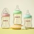Baby  Bottle Anti colic Anti choking Baby Bottle Breast Imitaion Temperature Resisant Bottle For Newborn blue