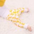 Baby Boys Girls Cotton Pants Cartoon Printing High Waist Belly Protecting Trousers For 1 3 Years Old Kids little fish 3 6months S