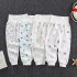 Baby Boys Girls Cotton Pants Cartoon Printing High Waist Belly Protecting Trousers For 1 3 Years Old Kids small dots 24 36months 2XL