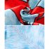 Baby Boys One piece Swimsuit Cute Cartoon Printing Rash Guard Bathing Suit Sunscreen Warm Swimwear For Hot Spring red lobster 5 6Y M