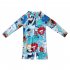 Baby Boys One piece Swimsuit Cool Animal Paradise Print Quick drying Long Sleeve Sunscreen Surfing Suit animal park 3 4Y M