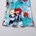 Baby Boys One piece Swimsuit Cool Animal Paradise Print Quick drying Long Sleeve Sunscreen Surfing Suit animal park 3 4Y M