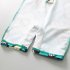 Baby Boys One piece Swimsuit Long Sleeve Short Pants Surfing Suit Children Swimwear Summer Sunscreen flower 4 5Y M