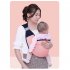 Baby Carrier Lightweight One Shoulder Multi functional Simple Baby Holder For Newborn Infant pink   B