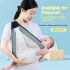 Baby Carrier Lightweight One Shoulder Multi functional Simple Baby Holder For Newborn Infant pink   B