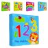 Baby Cloth Book Infant Children Early Learning Educational Puzzle Books Toys Baby Soft Activity Book  My First Word Book  Best Cloth Book Learn the letters