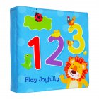 Baby Cloth Book Infant Children Early Learning Educational Puzzle Books Toys Baby Soft Activity Book, My First Word Book, Best Cloth Book Know the numbers