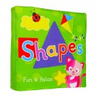 Baby Cloth Book Infant Children Early Learning Educational Puzzle Books Toys Baby Soft Activity Book, My First Word Book, Best Cloth Book Recognize shapes