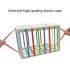 Baby Colorful Building Blocks Rainbow Cube Sorting Game Learning Educational Toys Gifts For 0 2 Years Old Children HE0209
