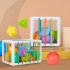 Baby Colorful Building Blocks Rainbow Cube Sorting Game Learning Educational Toys Gifts For 0 2 Years Old Children HE0211